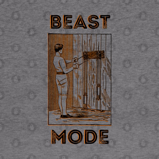 BEAST MODE - Old Fashion Exercise machine by TJWDraws